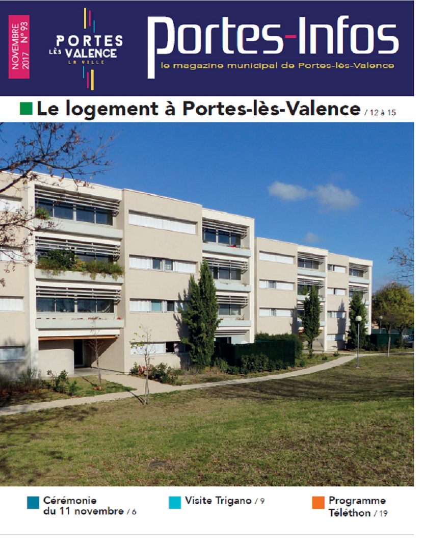 Couverture Portes-infos N° 93 - novembre 2017