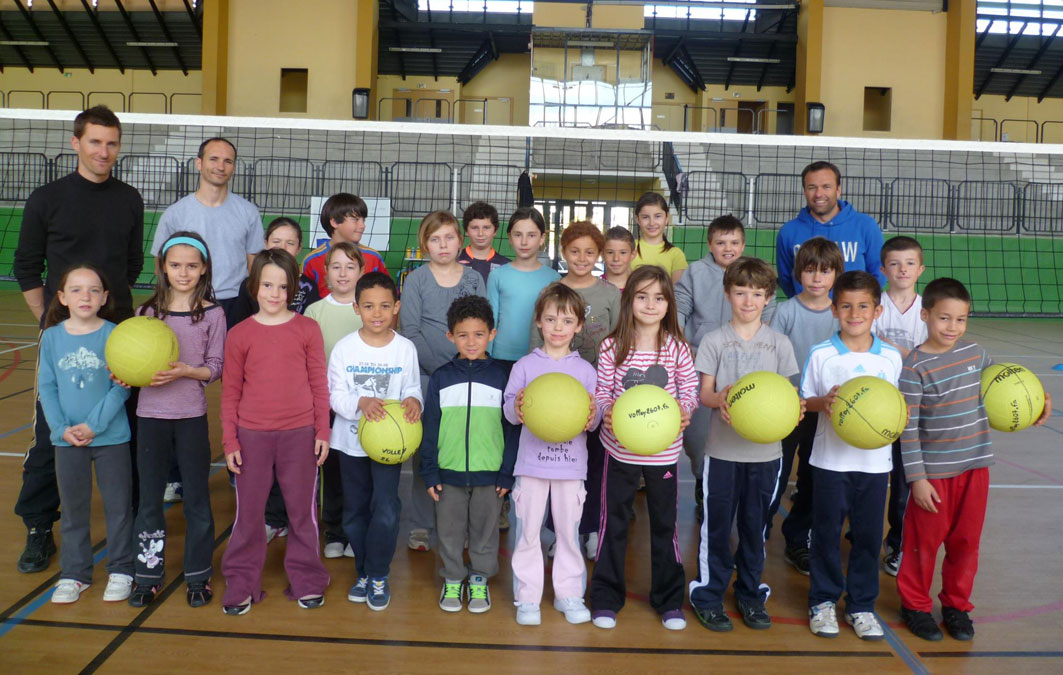 stagede  volley ball - Pâques 2012 